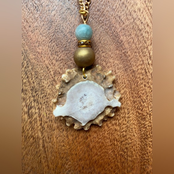 Birch and Tine Deer Antler Necklace - Picture 6 of 7